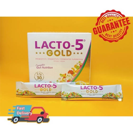 Lacto-5 Locally Derived Probiotics Gold Sachet