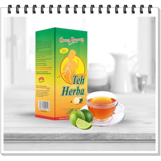 Orang Kampung Teh Herba (Ginger) / Herba Tea Limau