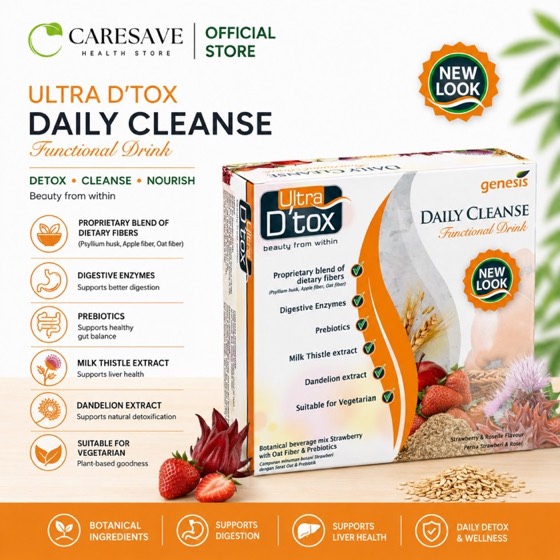 Genesis Nutraceuticals (Ultra D'tox) Ultra D'tox Daily Cleanse