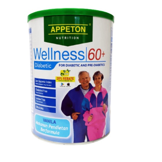 Appeton Wellness 60+ Diabetic Vanilla