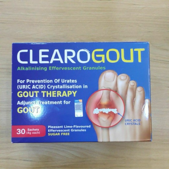 Live-well Clearogout Alkalinising Effervescent Granules