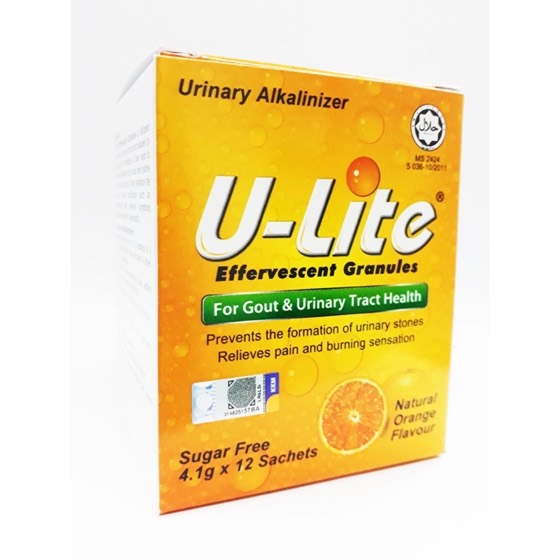 U-Lite Urinary Alkalinizer Effervescent Granules