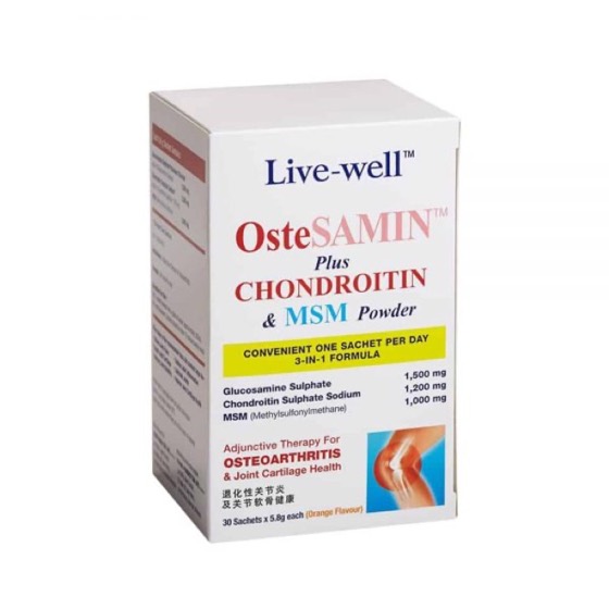 Live-well Ostesamin Plus Chondroitin