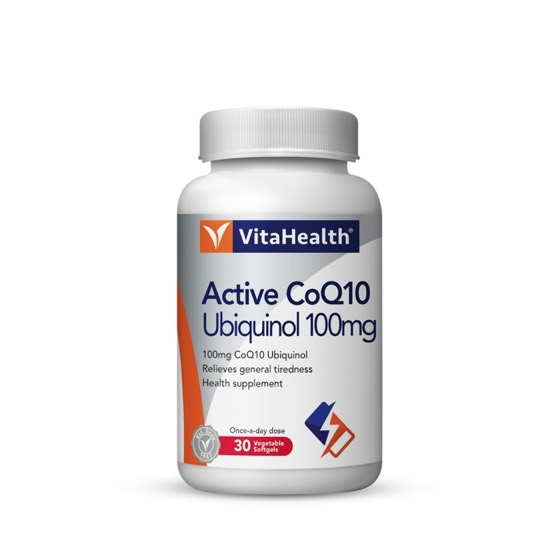 VitaHealth Active CoQ10 Ubiquinol 100mg