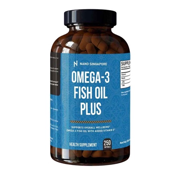 Nano Singapore Omega 3 Fish Oil Plus 1000mg