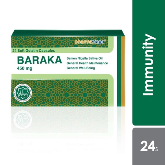 Pharmaniaga Baraka 450mg (Habbatus Sauda)
