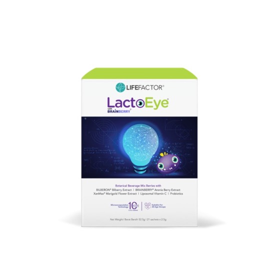 Life Factor LactoEye with Brainberry