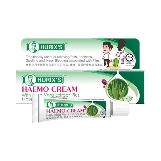 Hurix's Haemo Cream with Aloe Vera Extract Plus